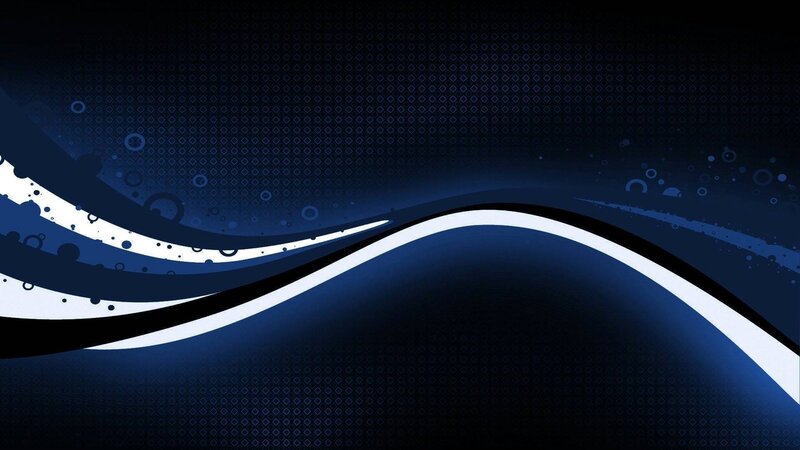 Abstract Blue Wave Design — Dynamic, Vector Art