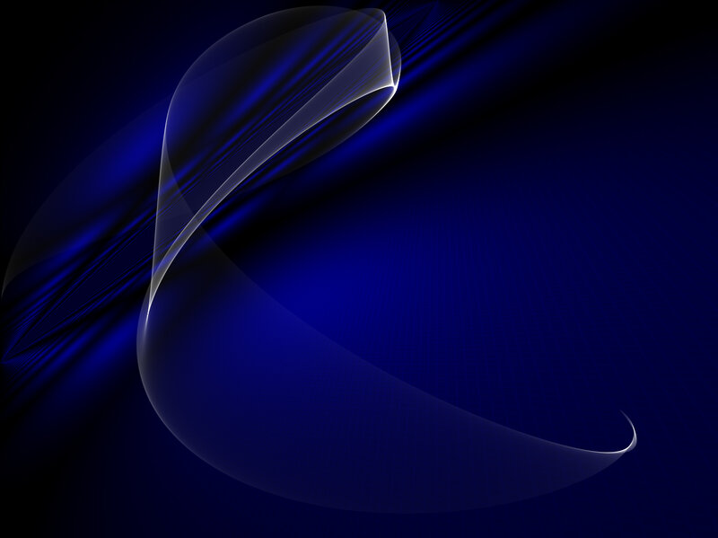 Abstract Blue Wave — Dramatic