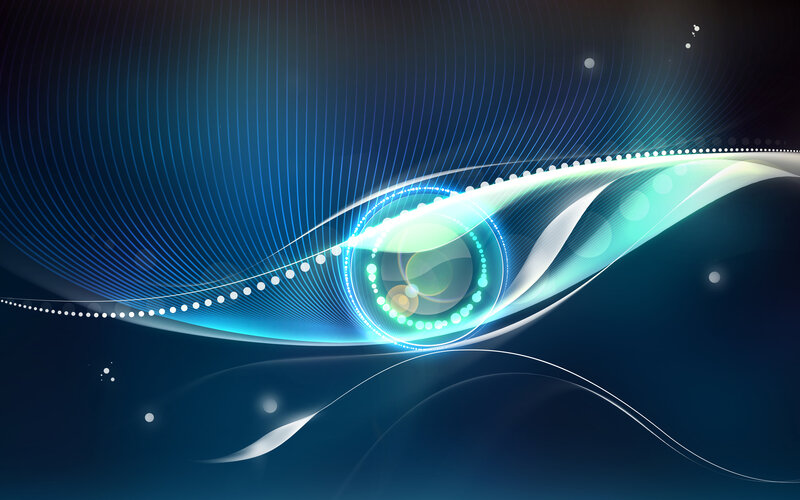 Abstract Blue Wave — Dynamic