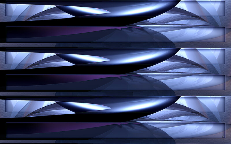 Abstract blue wave patterns