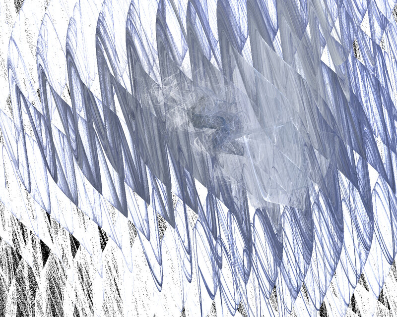 Abstract blue wave patterns