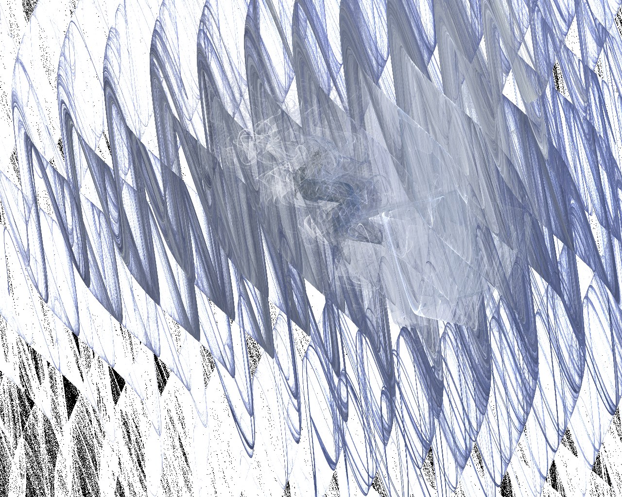 Abstract blue wave patterns
