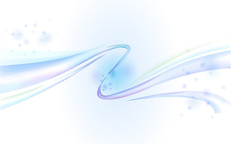 Abstract Blue Wave — Serene, Particles