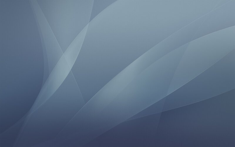 Abstract Blue Waves — Calm, Gray