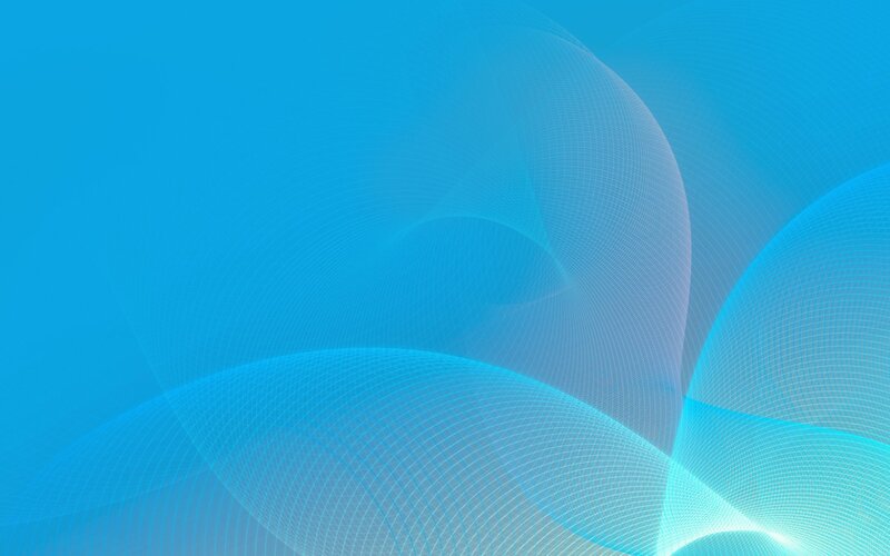 Abstract Blue Waves — Calm, Grid, Cyan
