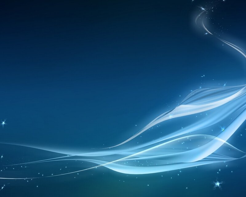 Abstract Blue Waves — Serene, Night
