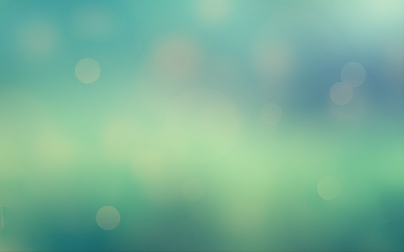 Abstract Bokeh Background — Green