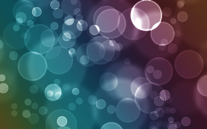 abstract bokeh circle background