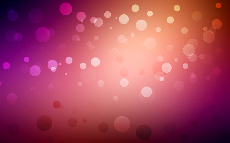 Abstract Bokeh Circles — Purple, Calm, Gradient