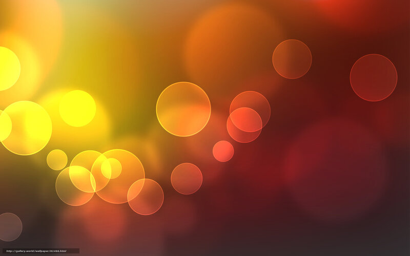 Abstract bokeh light circles