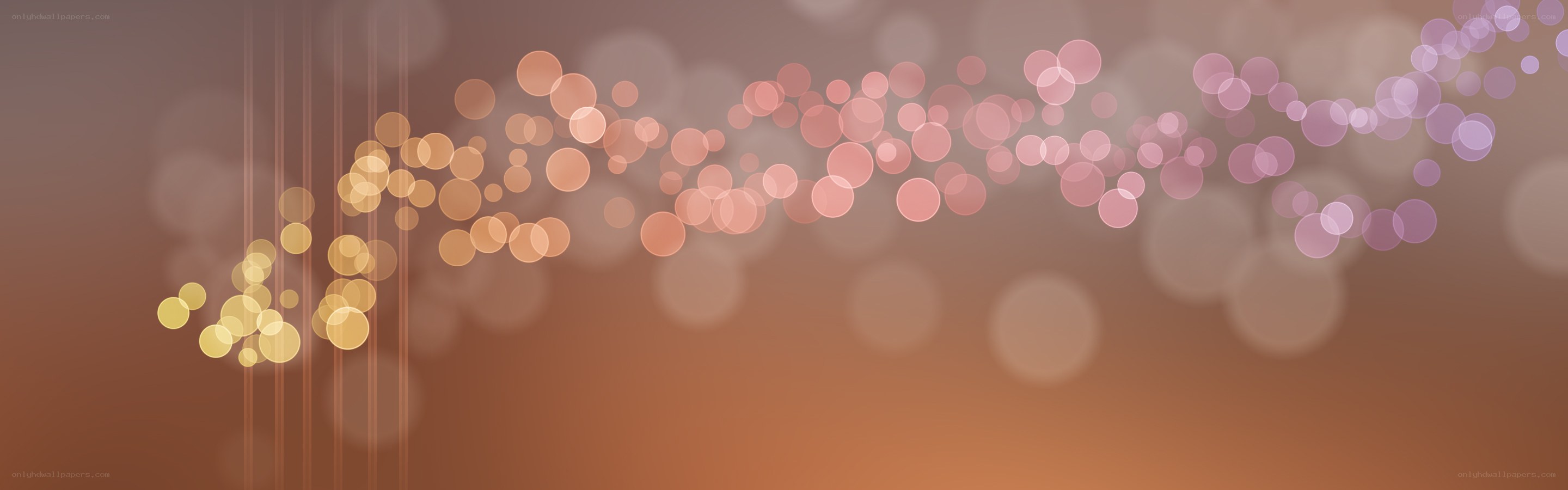 abstract bokeh light particles