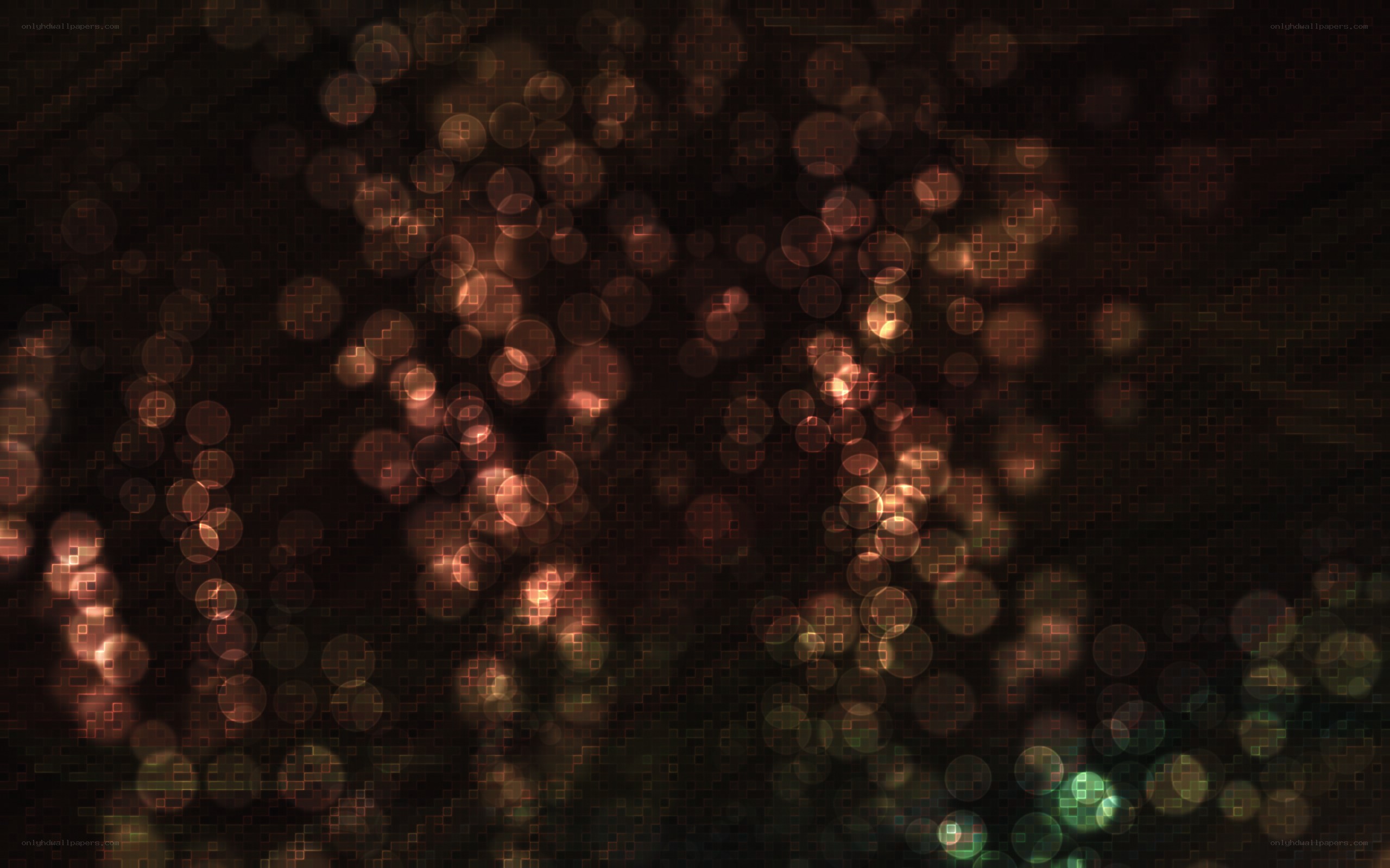 abstract bokeh light pattern