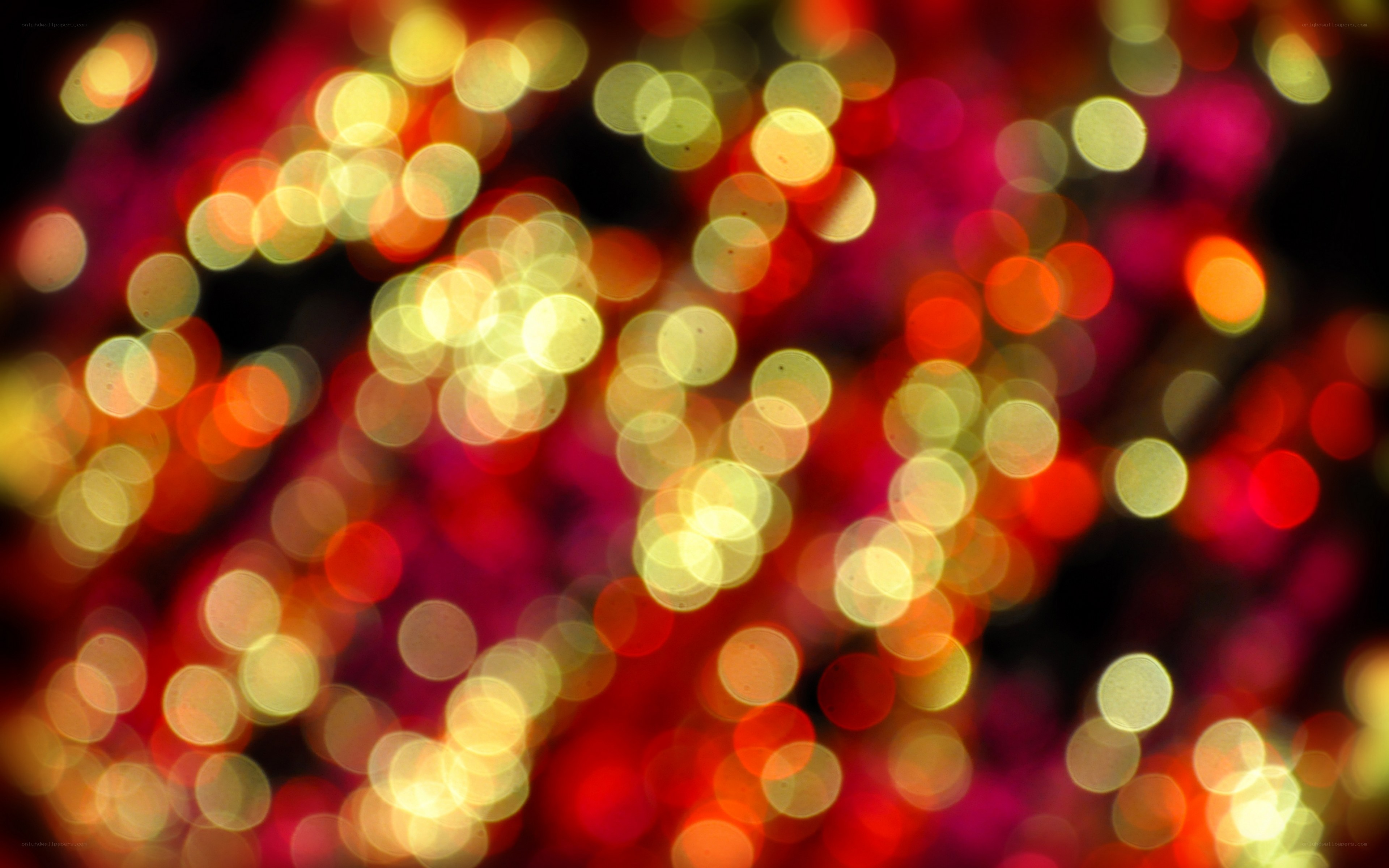 abstract bokeh lights