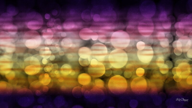 Abstract Bokeh Lights — Purple