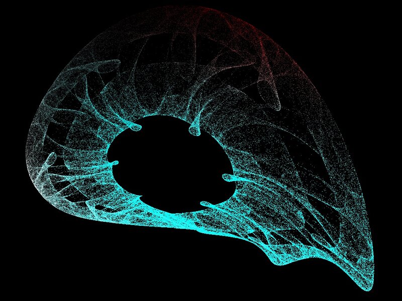 Abstract brain-like structure
