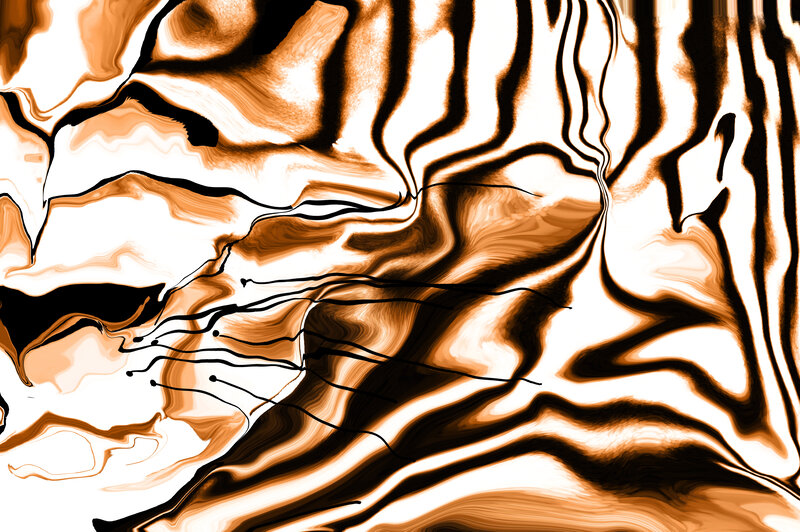 Abstract Brown and Black Swirls