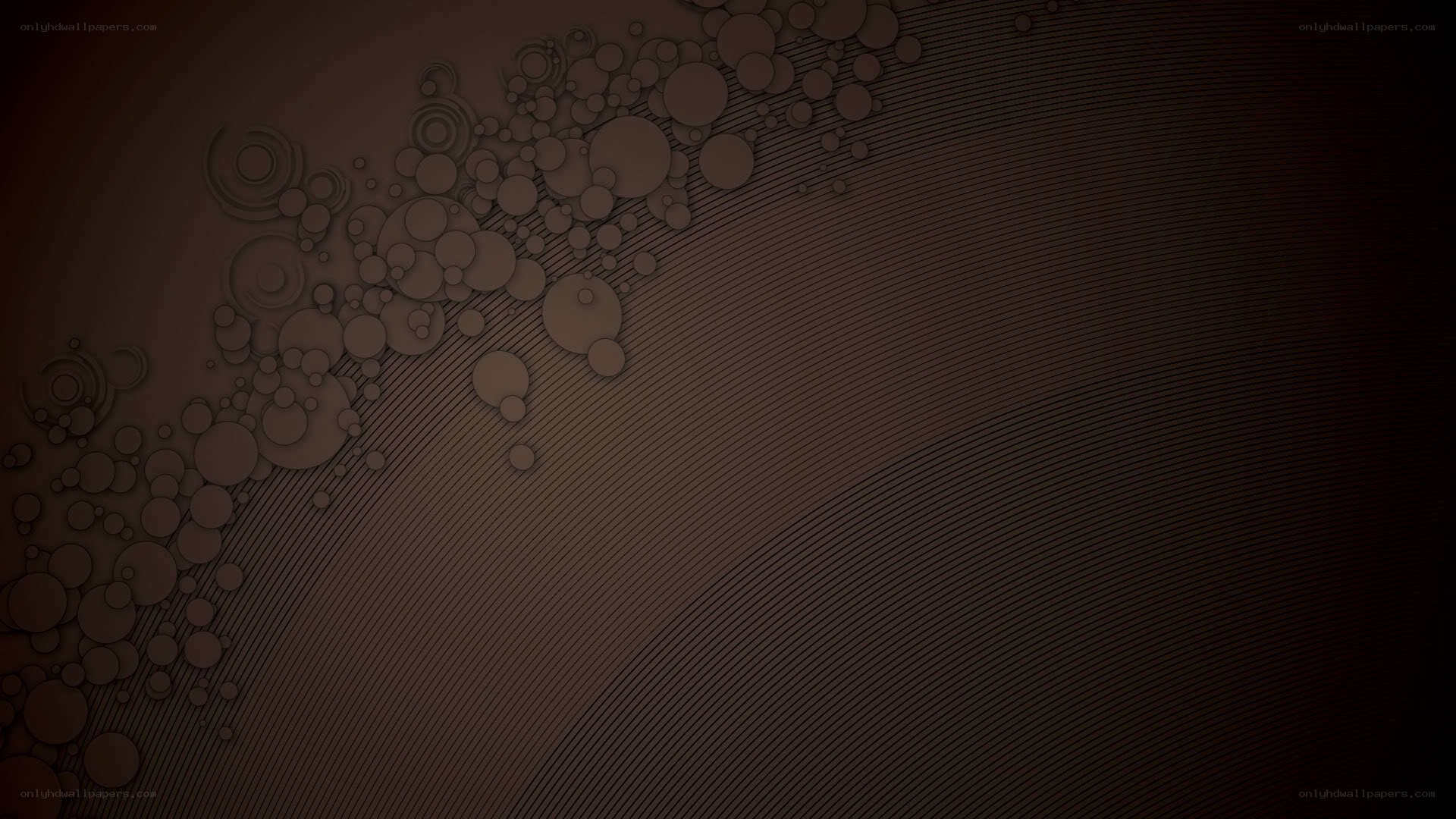 abstract brown circle pattern