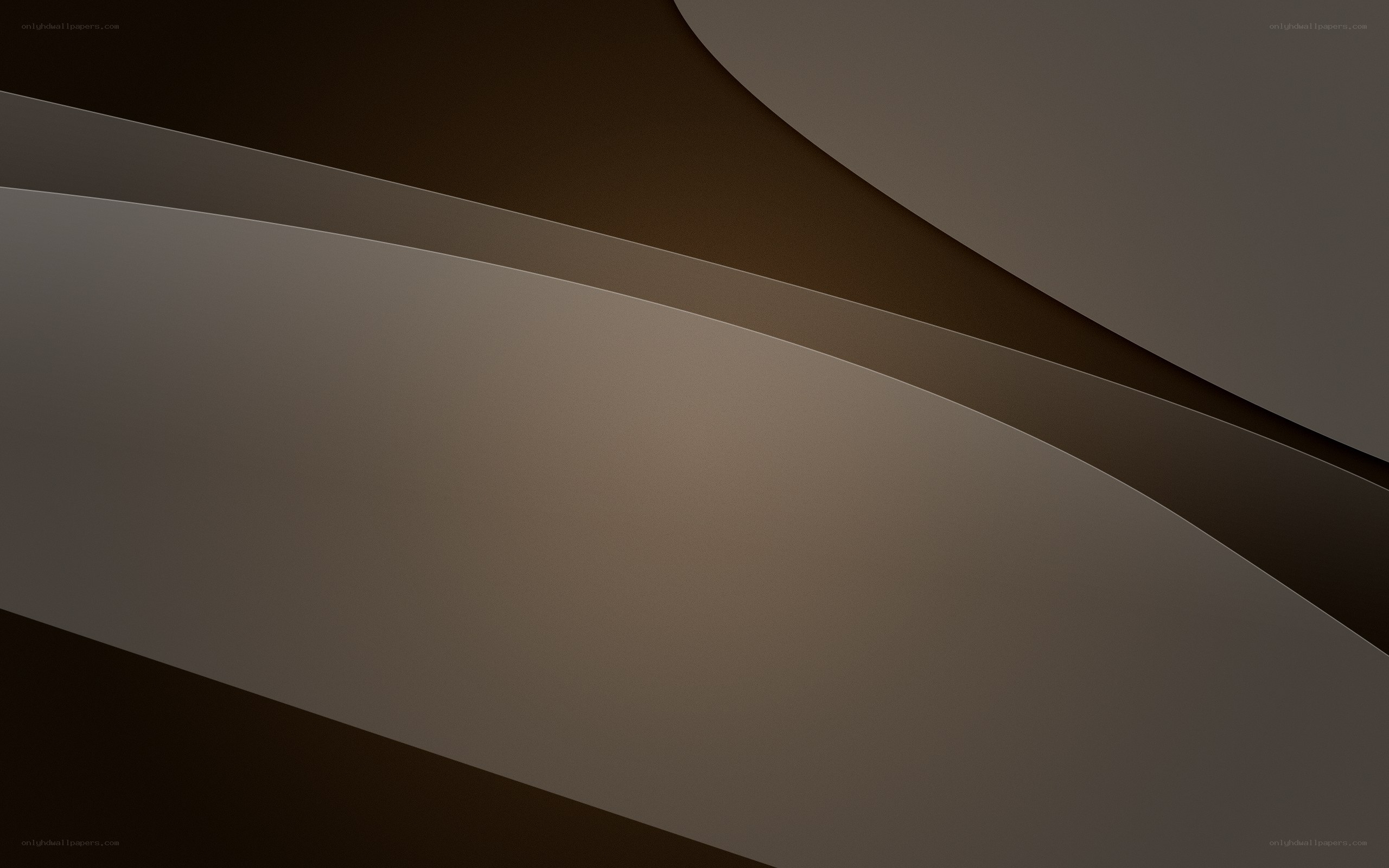 Abstract brown wave design