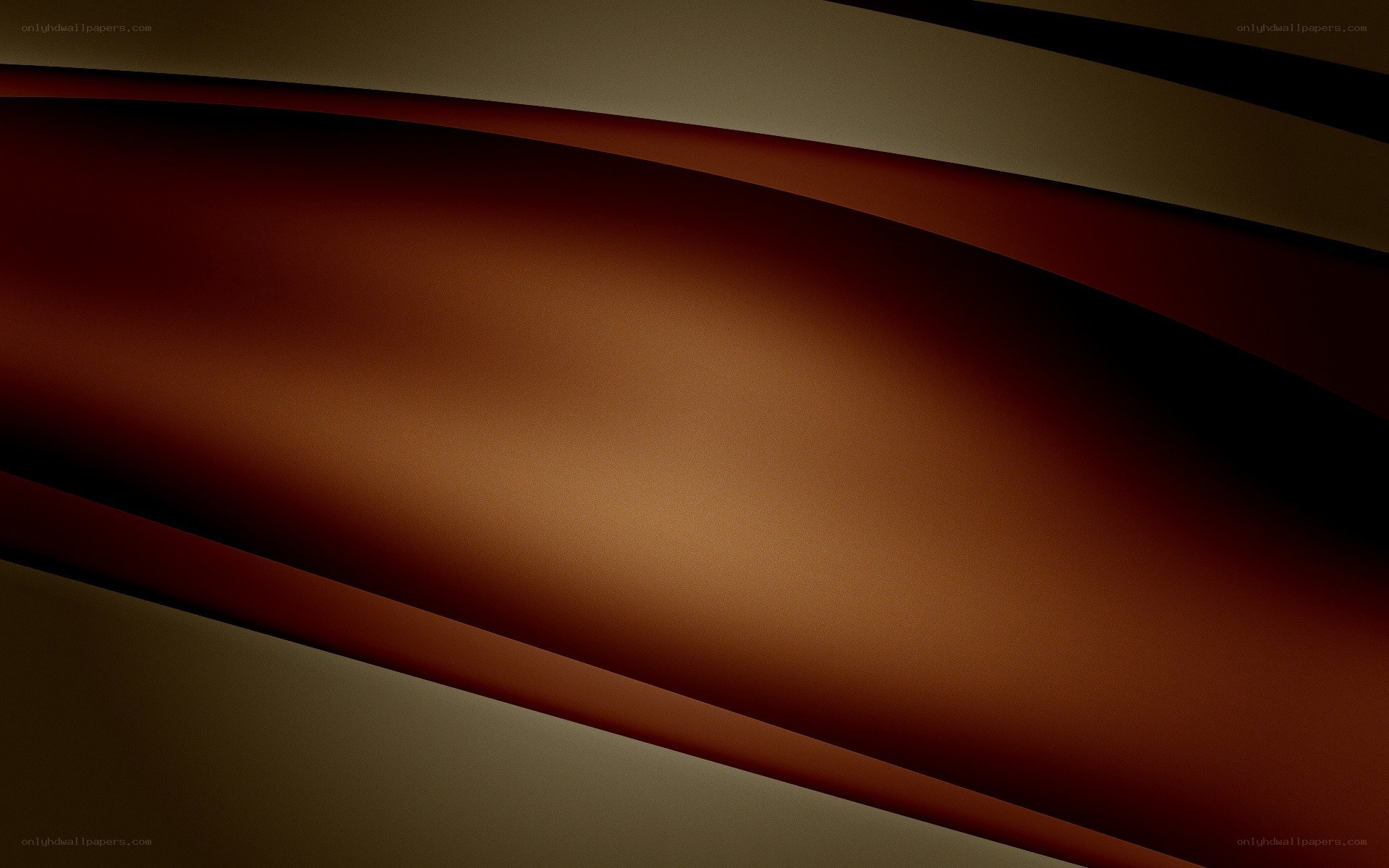 abstract brown wave design