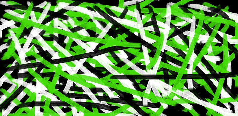 Abstract Brush Strokes