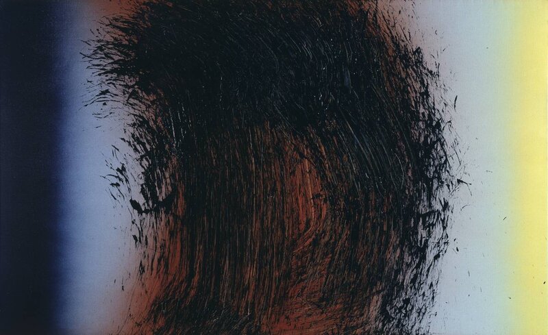 abstract brushstroke artwork