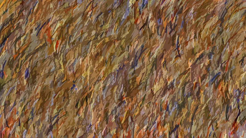 Abstract Brushstrokes — Brown
