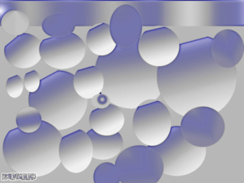 abstract bubble pattern