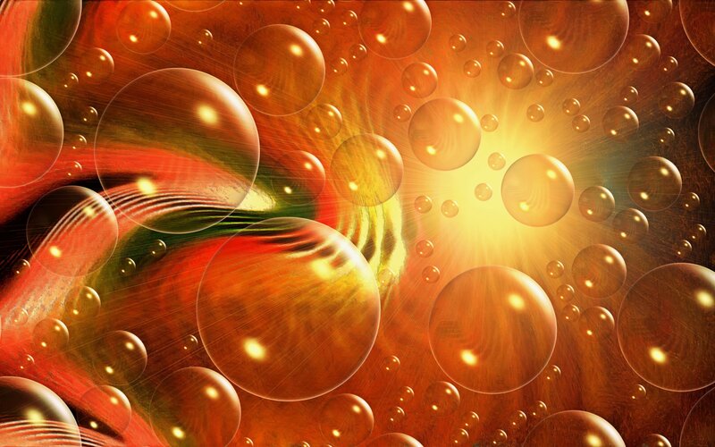 Abstract Bubbles in Space