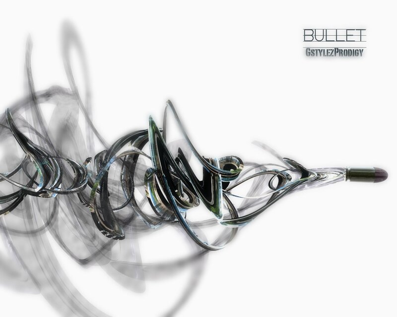 Abstract Bullet Sculpture