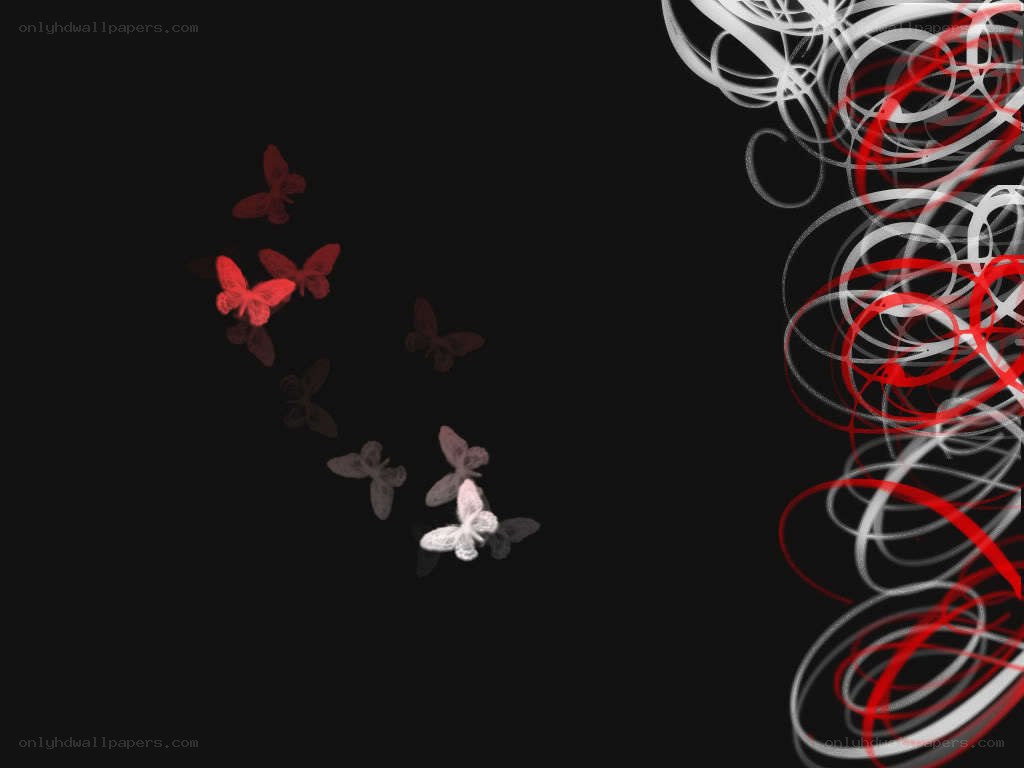abstract butterfly design
