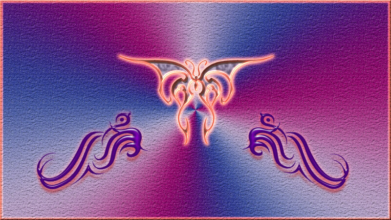 abstract butterfly design