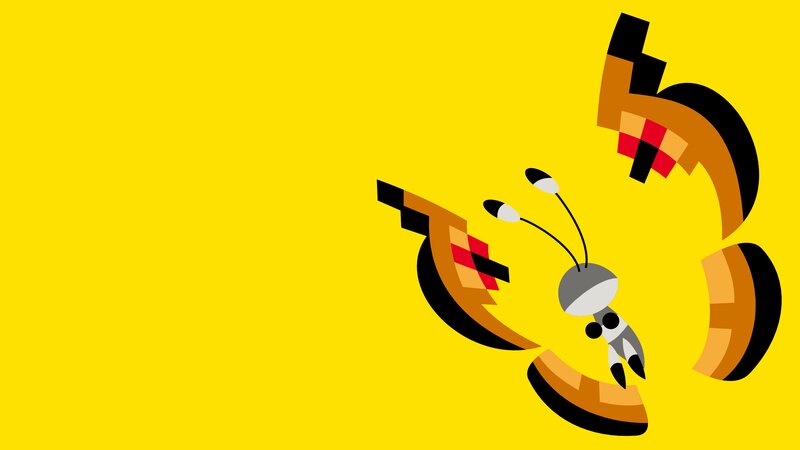 Abstract Butterfly-like Figure