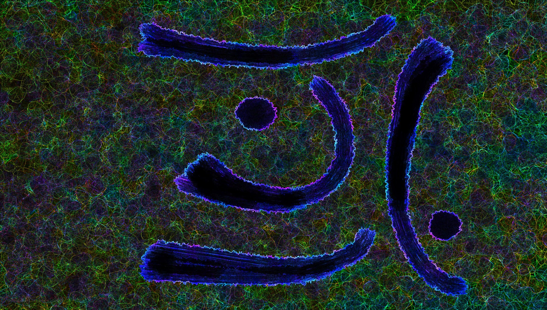 abstract calligraphy art