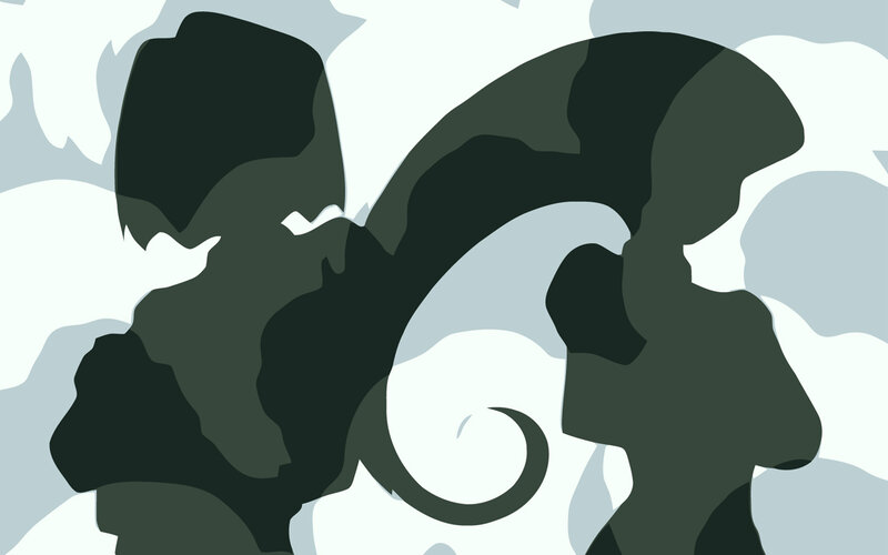 abstract camouflage pattern