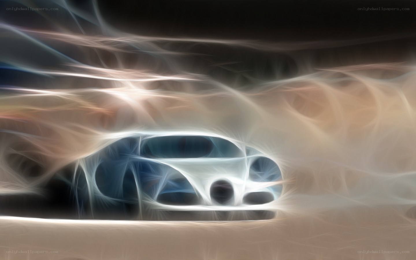 abstract car motion art