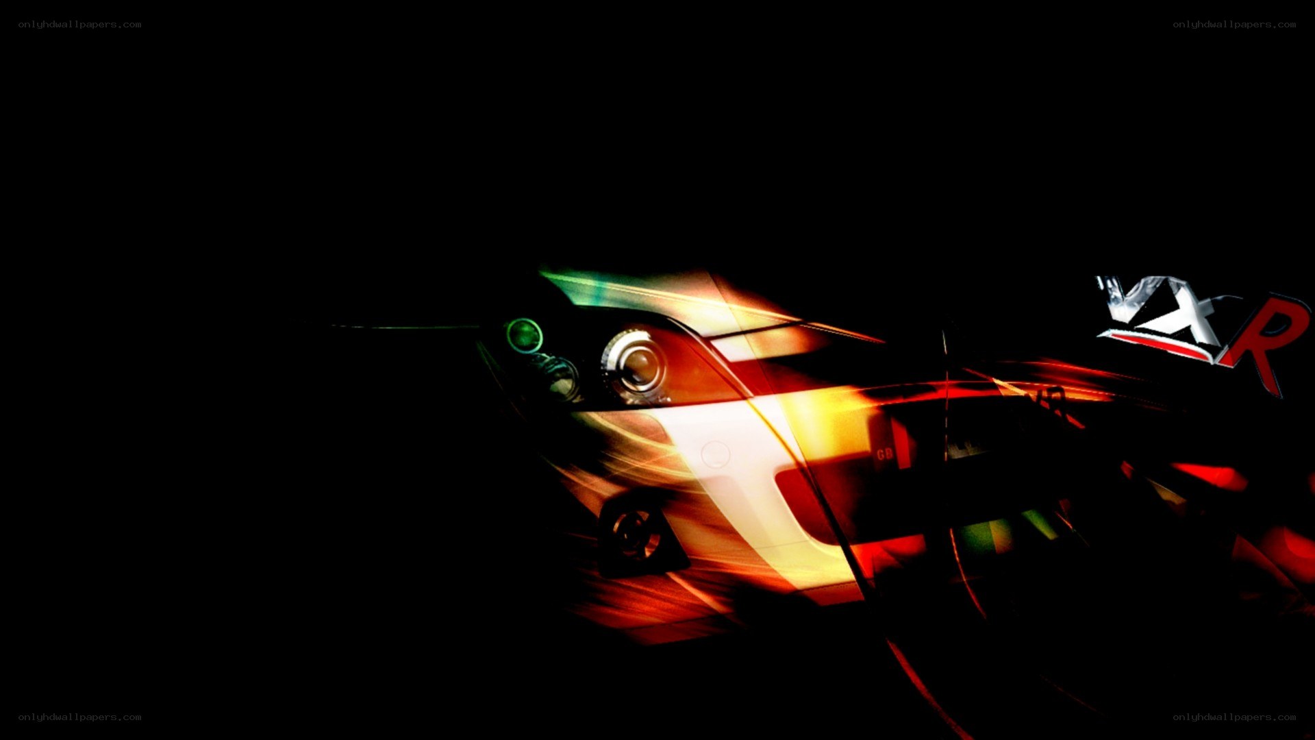 abstract car motion art