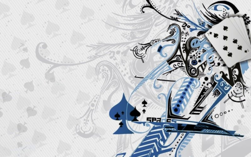 abstract card art design
