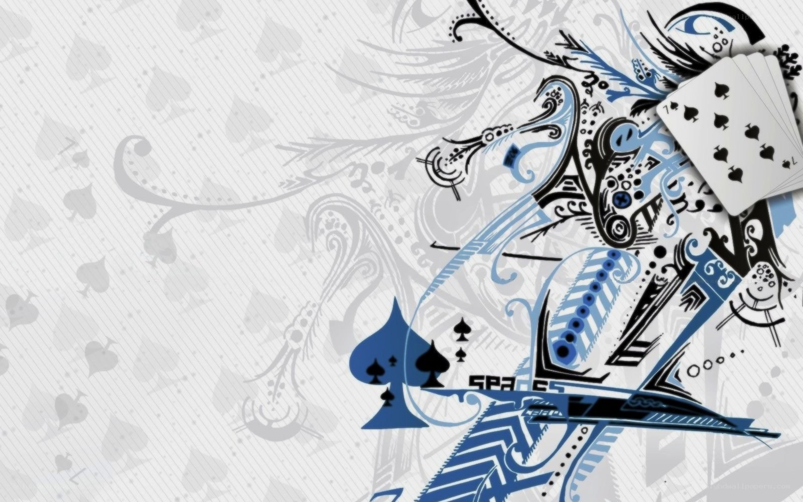 abstract card art design