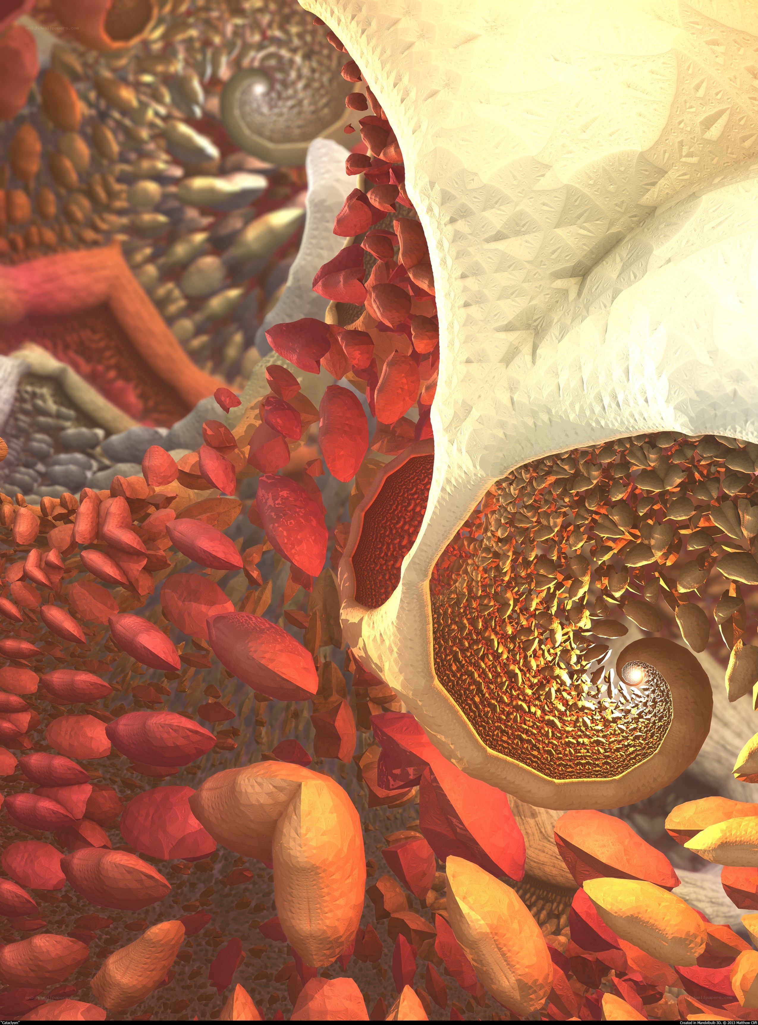 Abstract cellular landscape
