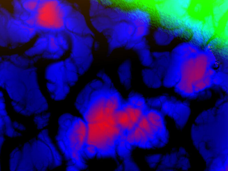 abstract cellular pattern
