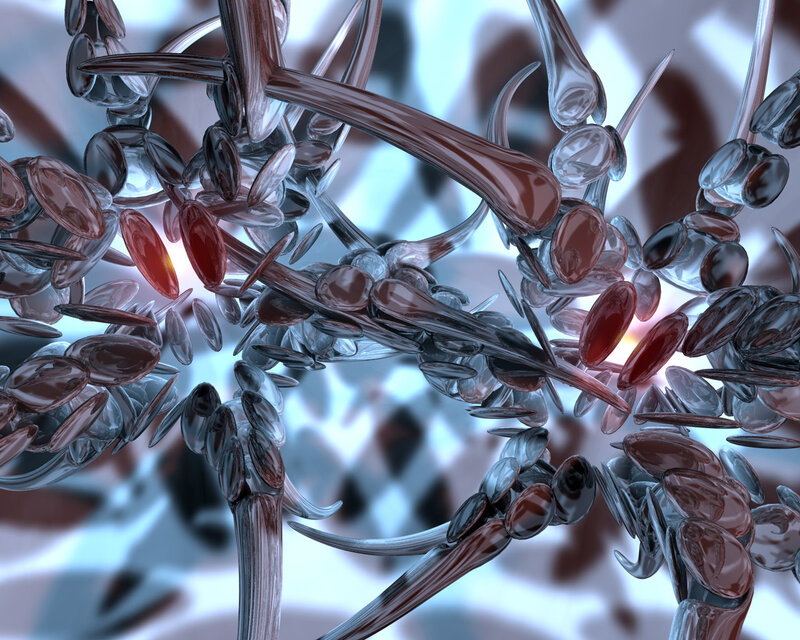 abstract cellular structure