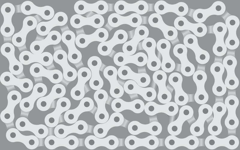 abstract chain link pattern