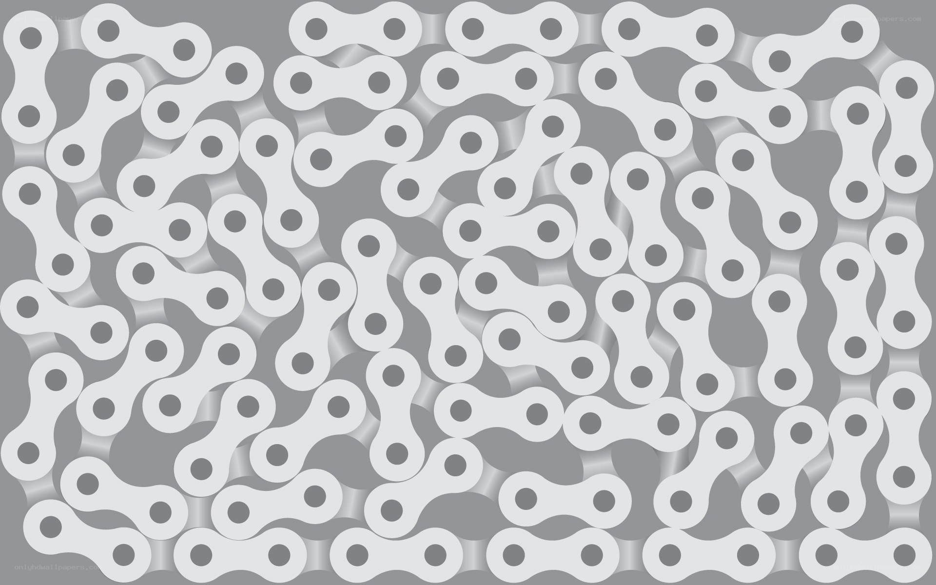 abstract chain link pattern