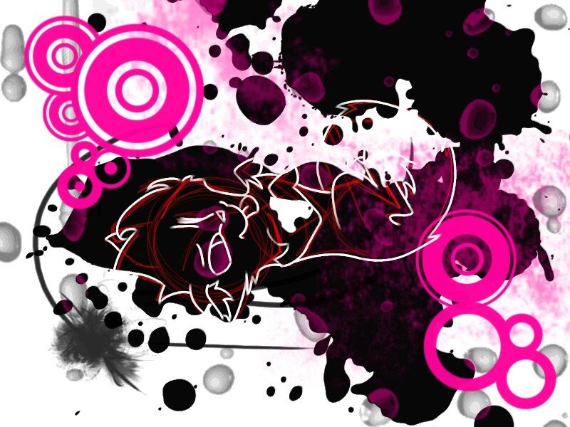Abstract Character Design — Pink
