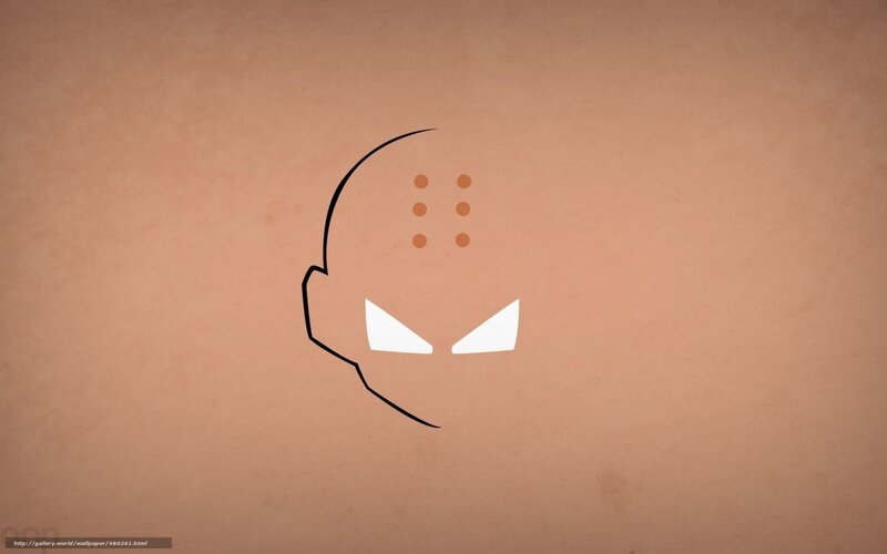 Abstract Character Face — Brown