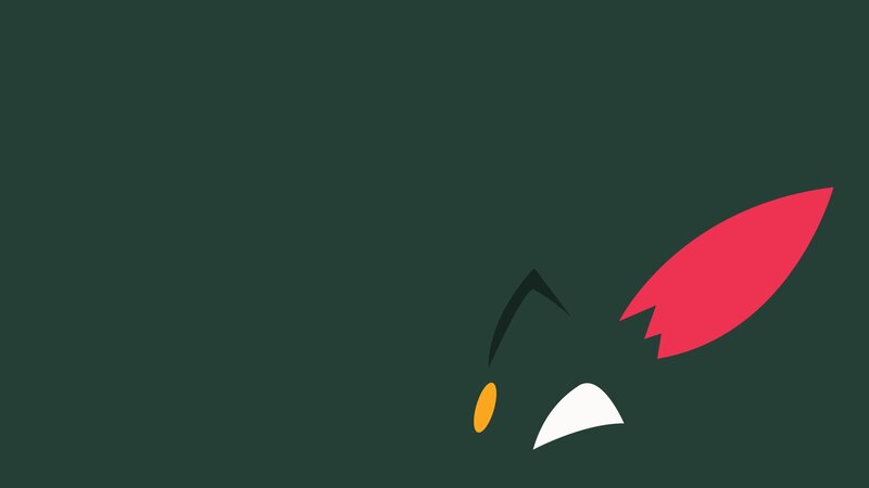 Abstract Character Face — Green