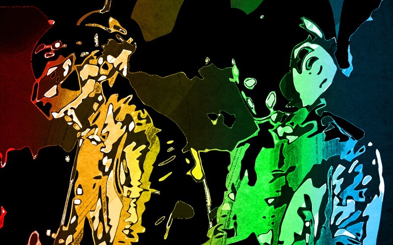 Abstract character illustration