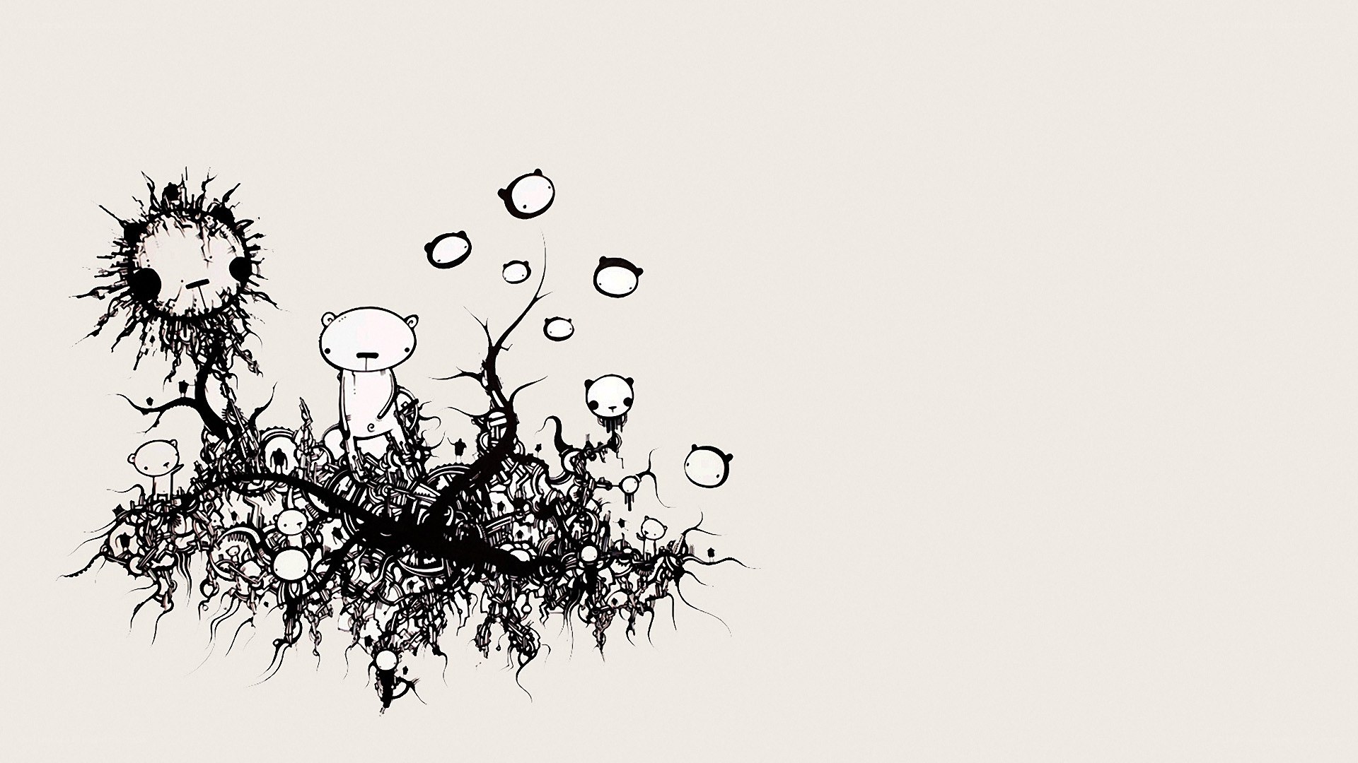 abstract character illustration