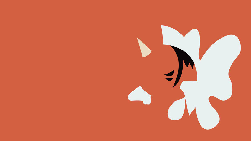 Abstract Character Illustration — Orange