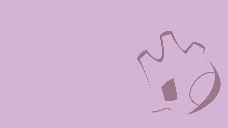 Abstract Character Outline — Purple